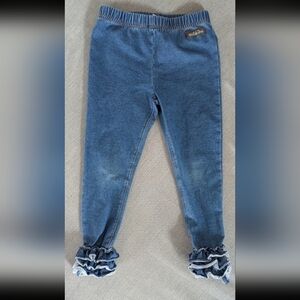 Matilda Jane Jean Hop Skip and Jump Leggings Size 4